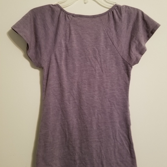 Purple Ruffle Maurices Blouse - Picture 3 of 3